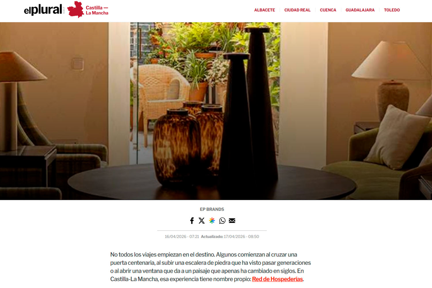 Una red de alojamientos con identidad propia